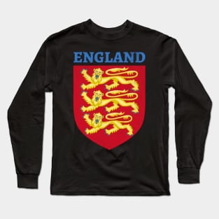 England Coat of Arms Long Sleeve T-Shirt